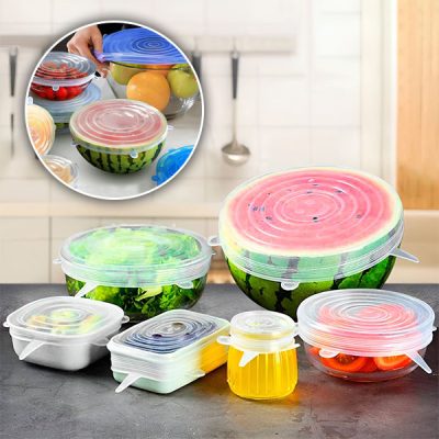 Καπάκια σιλικόνης κουζίνας (12τμχ) | SILICAPS