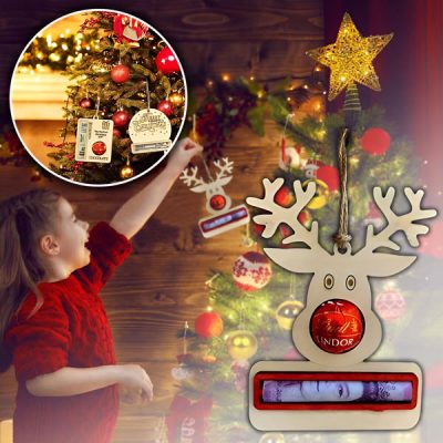 Χριστουγεννιάτικα στολίδια με κλιπ για χρήματα (3 τεμάχια) | ORNATASTIC