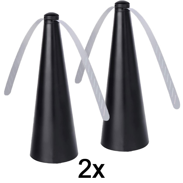 2x Ανεμιστήρας απώθησης μυγών – χωρίς χημικά, χωρίς σπρέι, κρατά τις μύγες μακριά από τρόφιμα και τραπέζια | FLYBEGONE