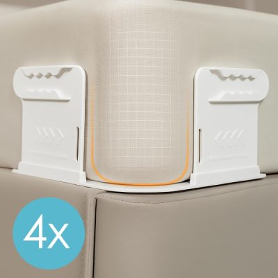 Κρατητήρες σεντονιών που δεν γλιστρούν ποτέ (4τμχ) | EVOHOLD