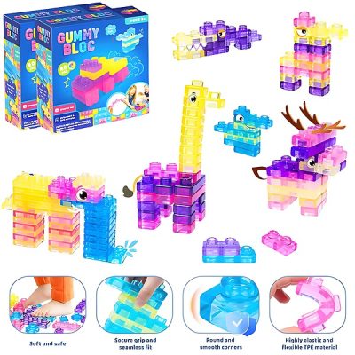 Μαλακά, αφράτα τουβλάκια στοίβαξης | JELLYFUN